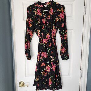 Nanette Nanette Lepore Floral Shirtdress Sz 6